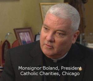 Monsignor Boland, President Catholic Charities
